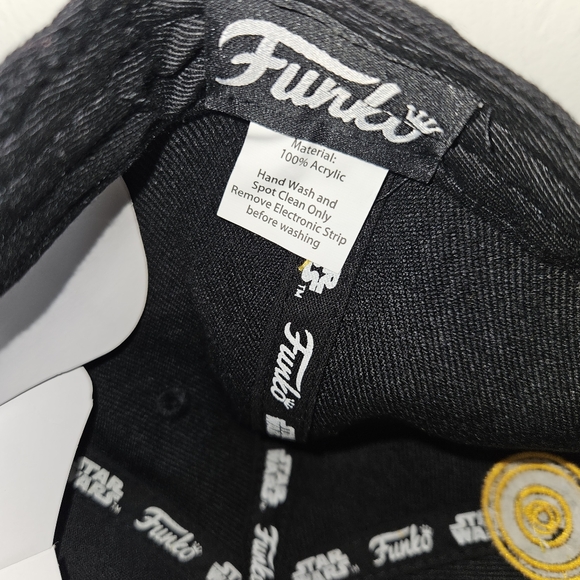 NEW! Funko Pop Star Wars Disney C-3PO Black Yellow Baseball Cap Hat Snapback NEW - Picture 7 of 9